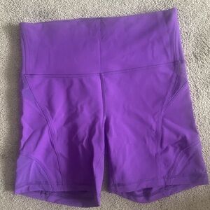 Lululemon High-Waist Purple Women’s Active Shorts